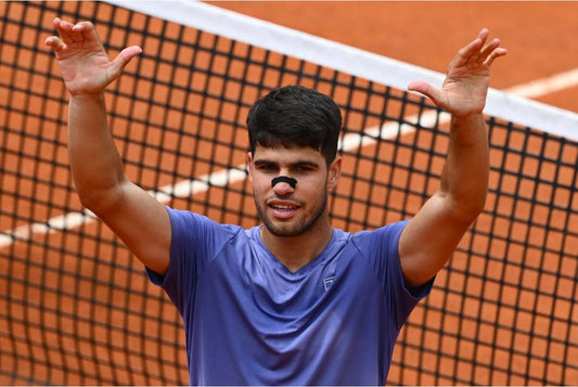 Los beneficios para los corredores de las tiras nasales como las que Carlos Alcaraz ha llevado en Roma